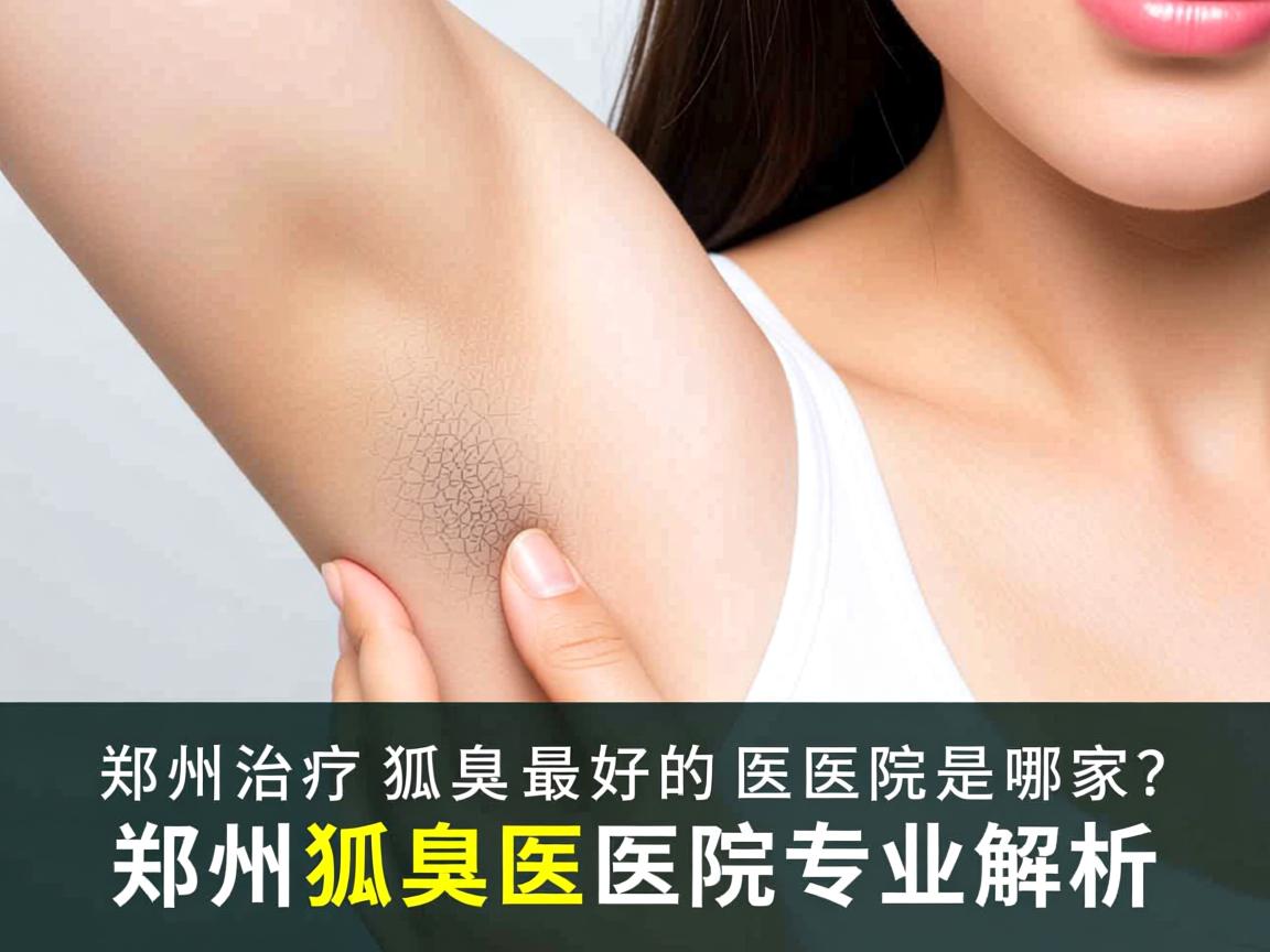 郑州治疗狐臭最好的医院是哪家？郑州狐臭医院专业解析