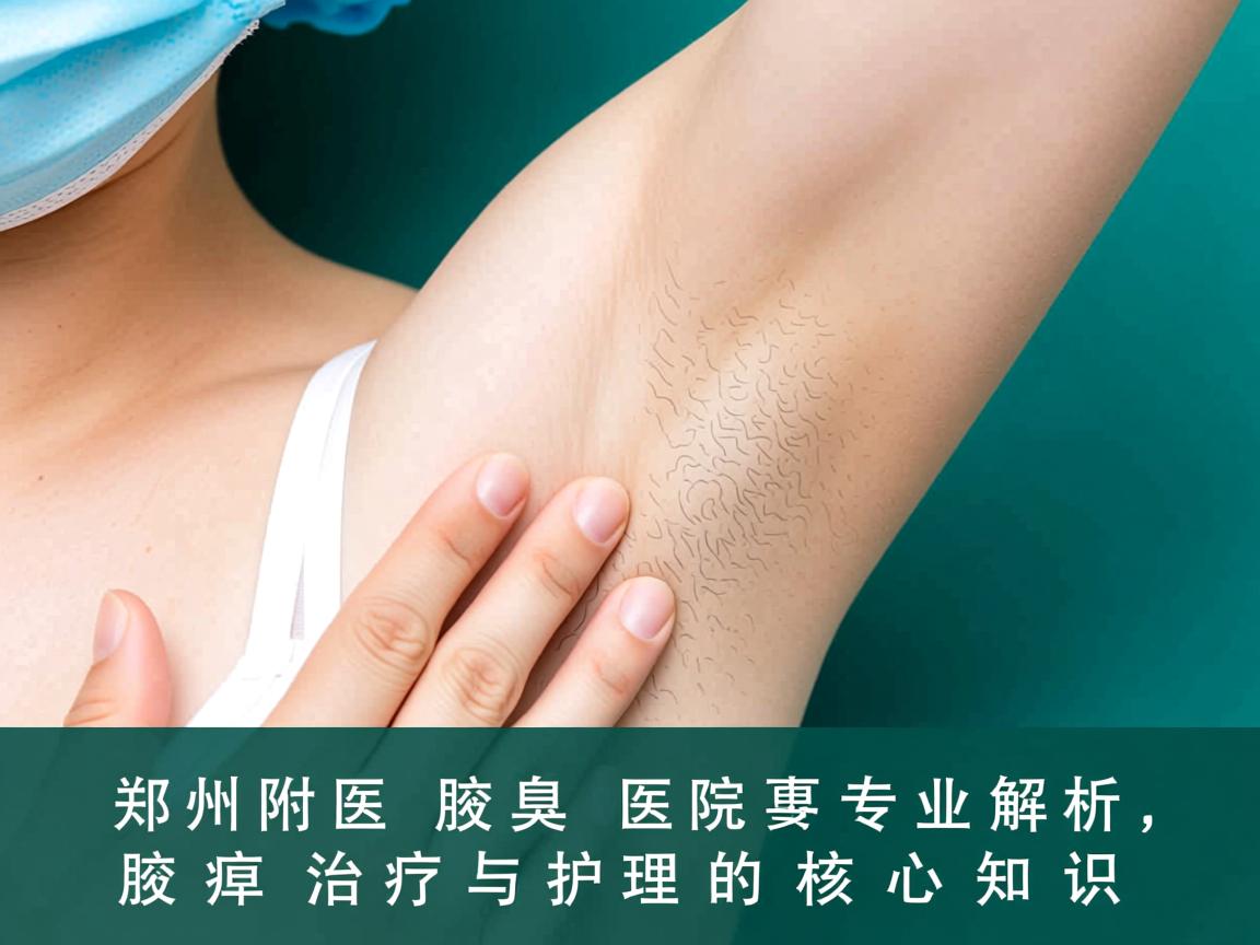郑州附医腋臭医院专业解析，腋臭治疗与护理的核心知识