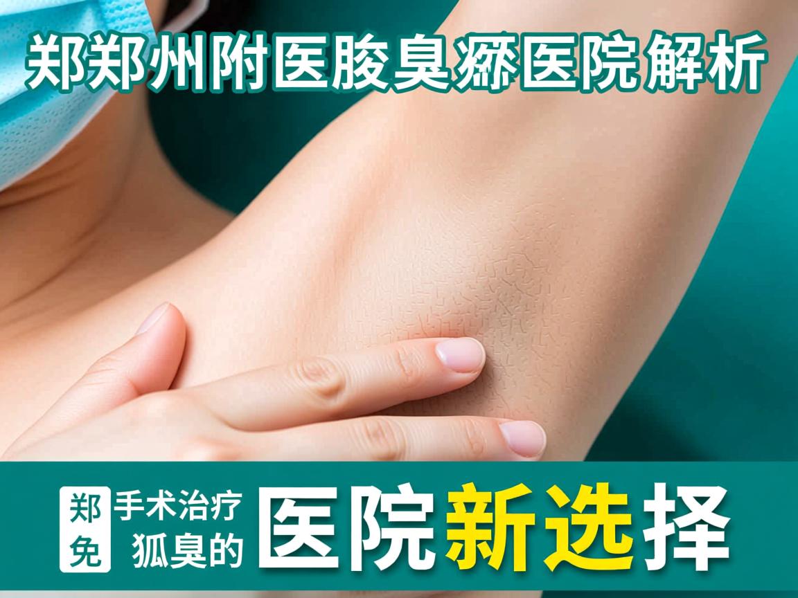 郑州附医腋臭医院解析，郑州免手术治疗狐臭的医院新选择
