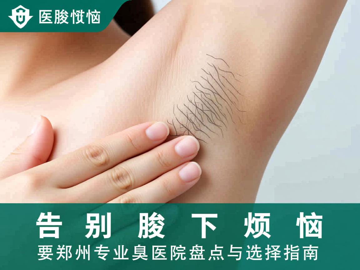 告别腋下烦恼，郑州专业腋臭医院盘点与选择指南