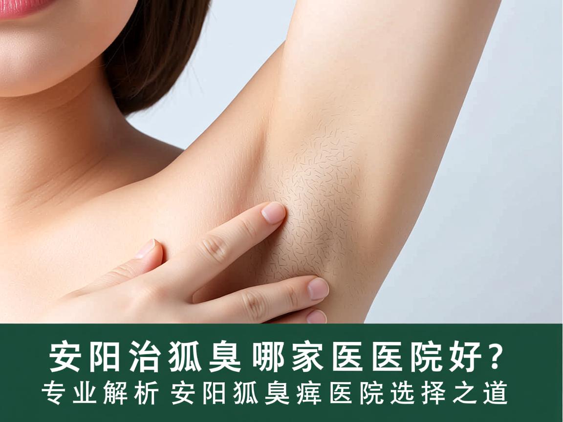 安阳治狐臭哪家医院好？专业解析安阳狐臭医院选择之道