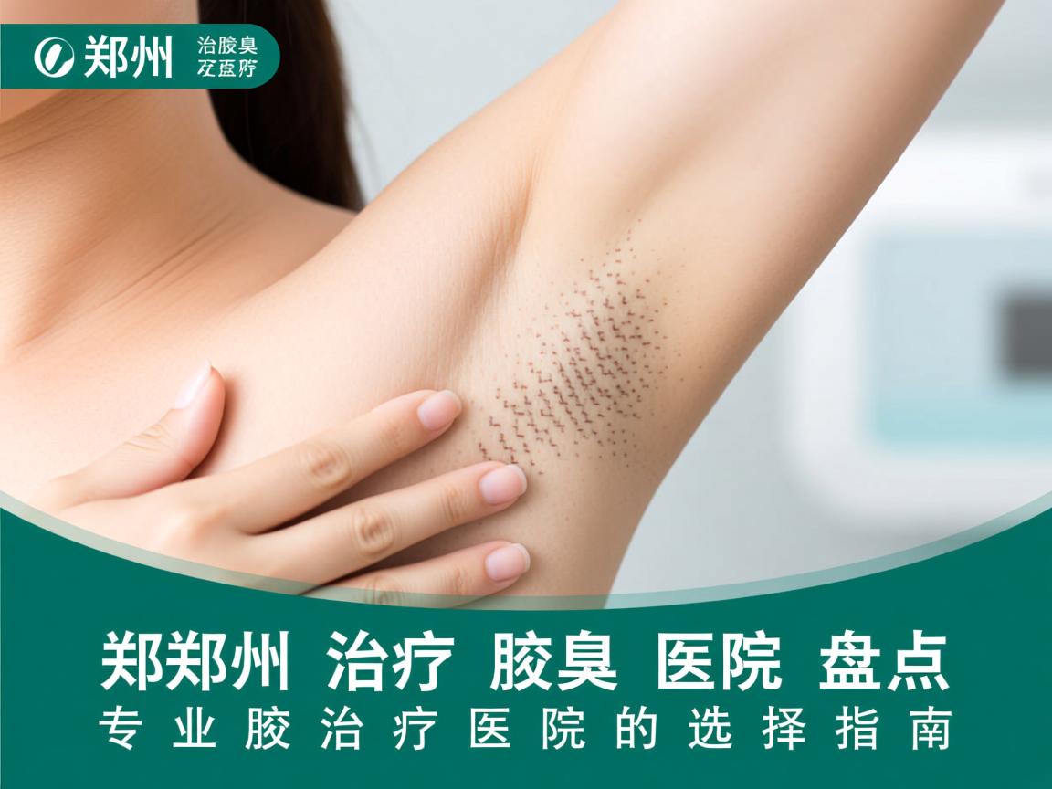 郑州治疗腋臭医院盘点，专业腋臭治疗医院的选择指南
