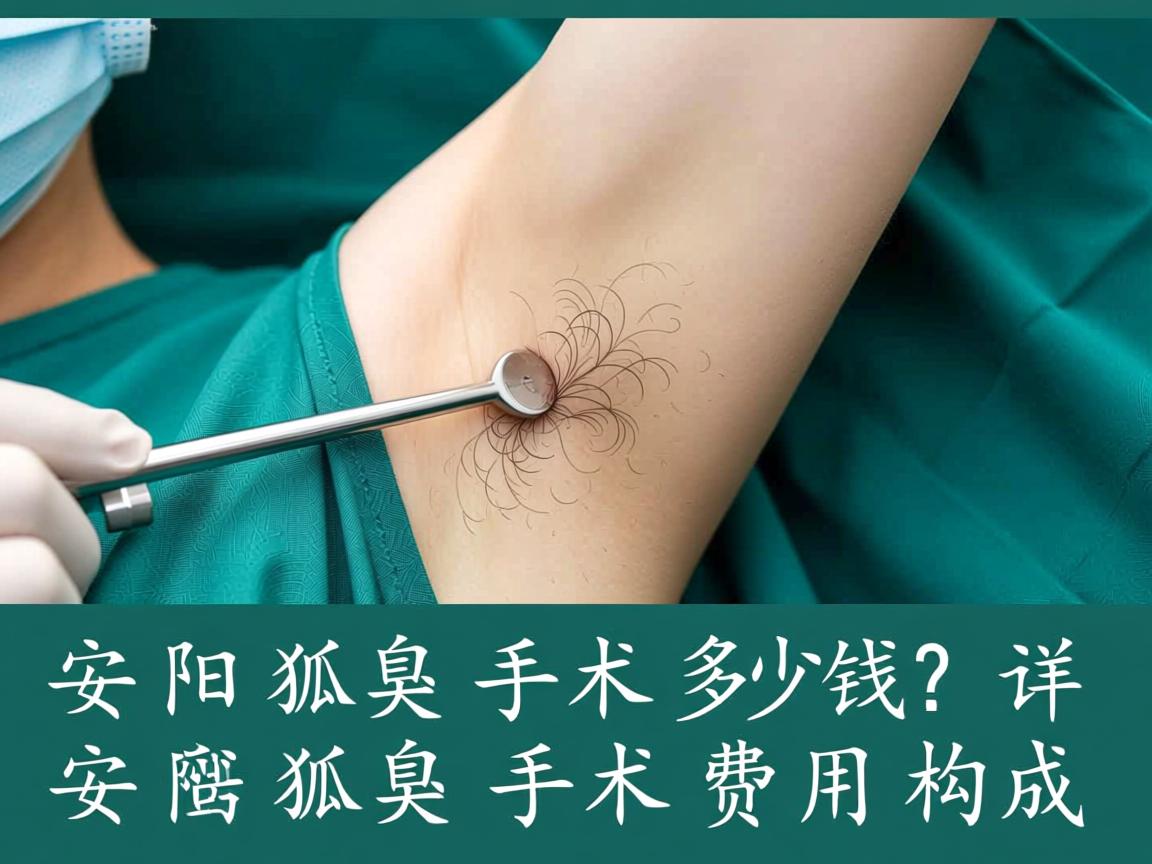 安阳狐臭手术多少钱？详解安阳狐臭手术费用构成