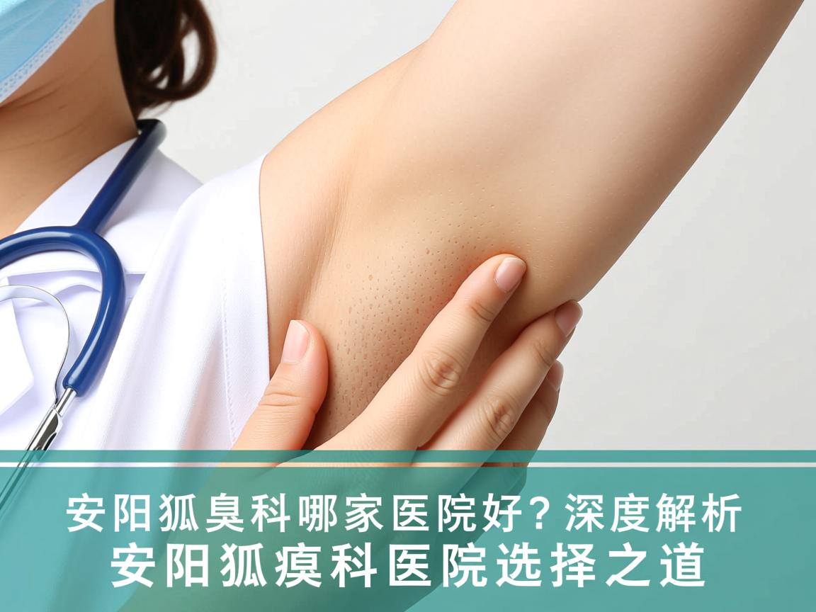 安阳狐臭科哪家医院好？深度解析安阳狐臭科医院选择之道