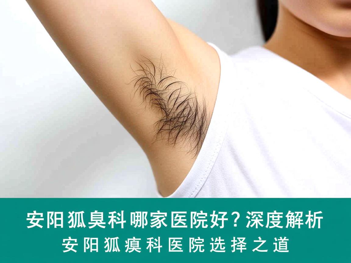 安阳狐臭科哪家医院好？深度解析安阳狐臭科医院选择之道