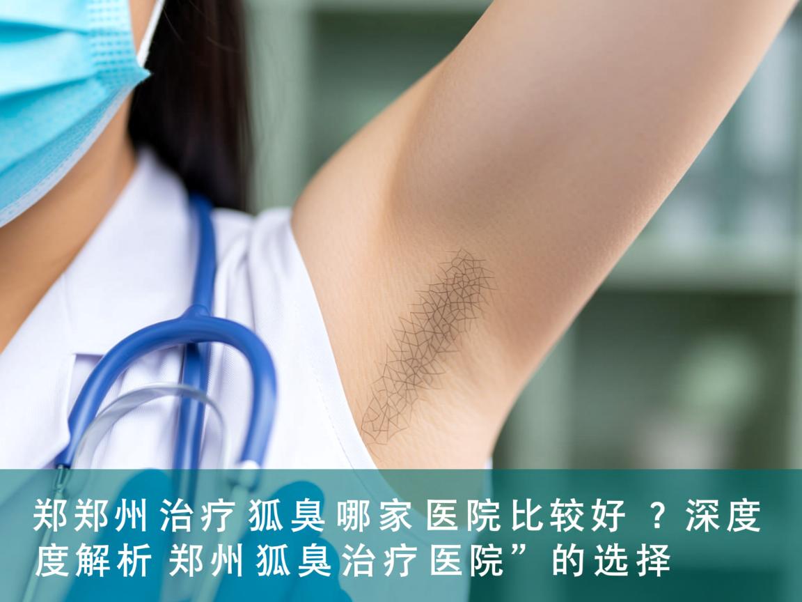 郑州治疗狐臭哪家医院比较好？深度解析郑州狐臭治疗医院的选择