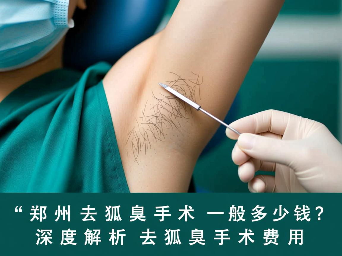 郑州去狐臭手术一般多少钱？深度解析去狐臭手术费用