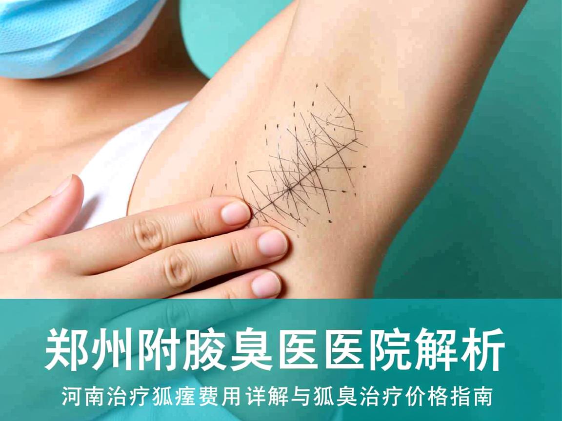 郑州附医腋臭医院解析，河南治疗狐臭费用详解与狐臭治疗价格指南