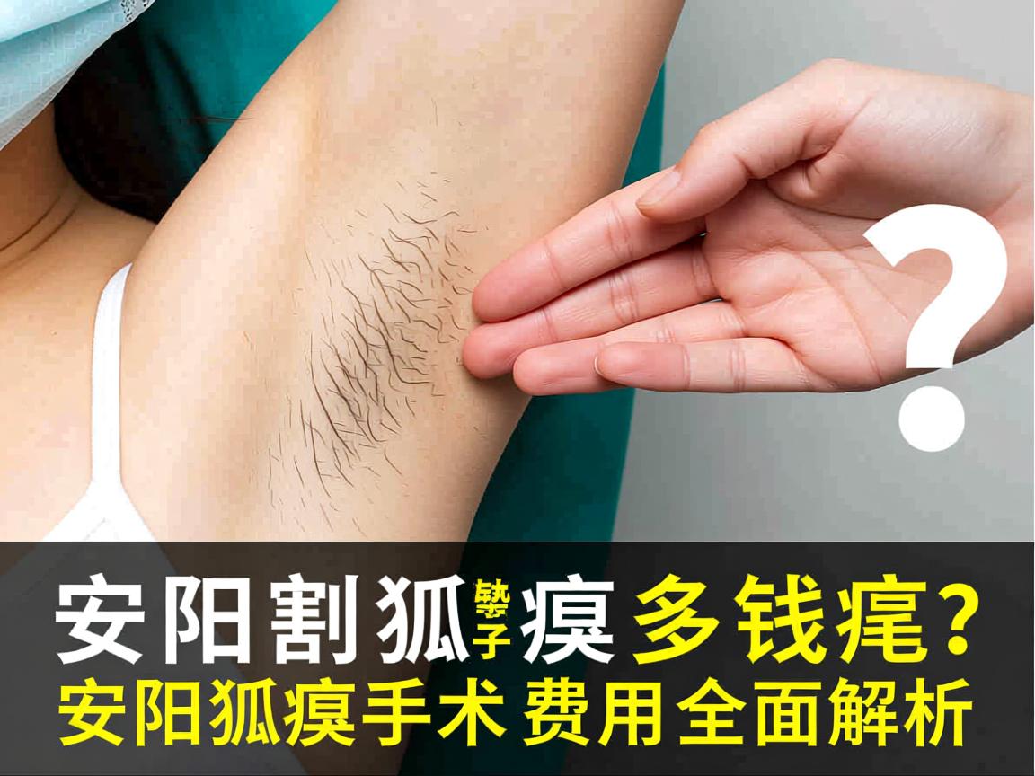 安阳割狐臭多钱？安阳狐臭手术费用全面解析