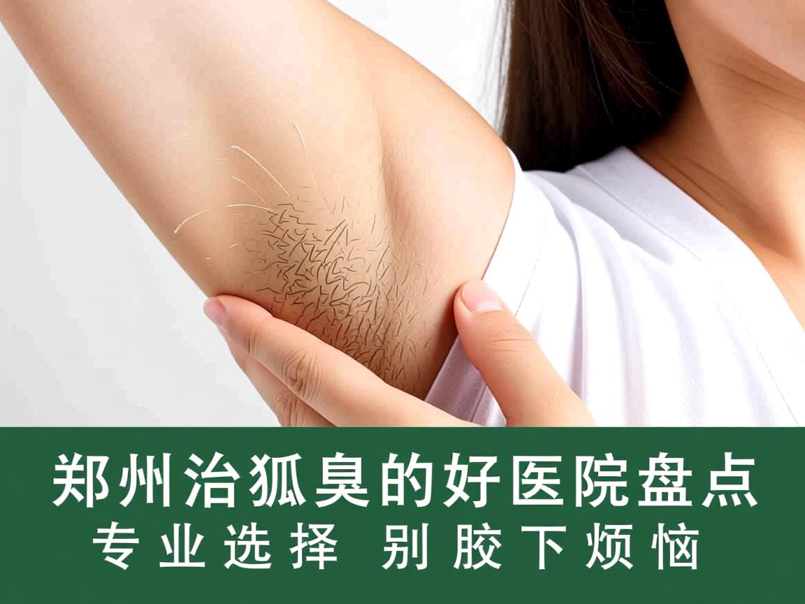 郑州治狐臭的好医院盘点,专业选择,告别腋下烦恼 郑州治狐臭的好医院盘点,专业选择,告别腋下烦恼