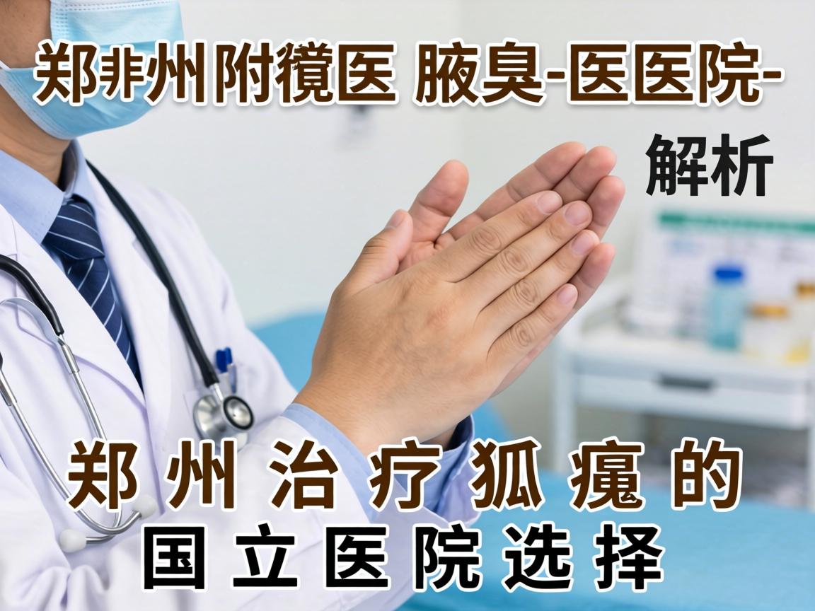 郑州附医腋臭医院解析，郑州治疗狐臭的国立医院选择