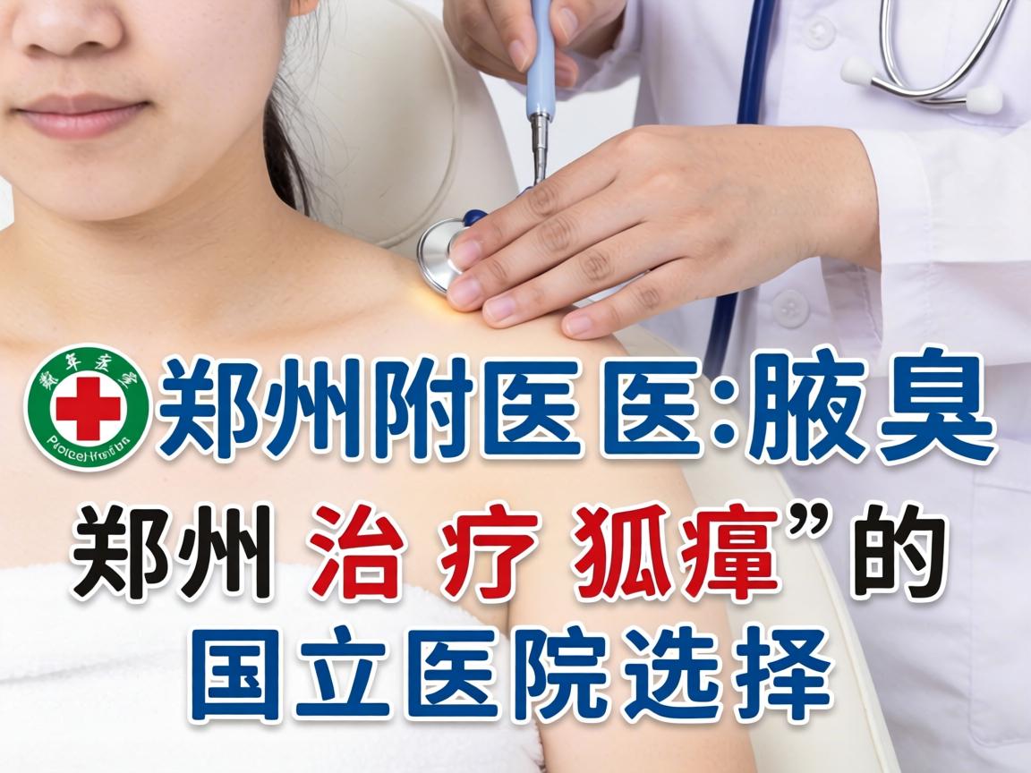 郑州附医腋臭医院解析，郑州治疗狐臭的国立医院选择