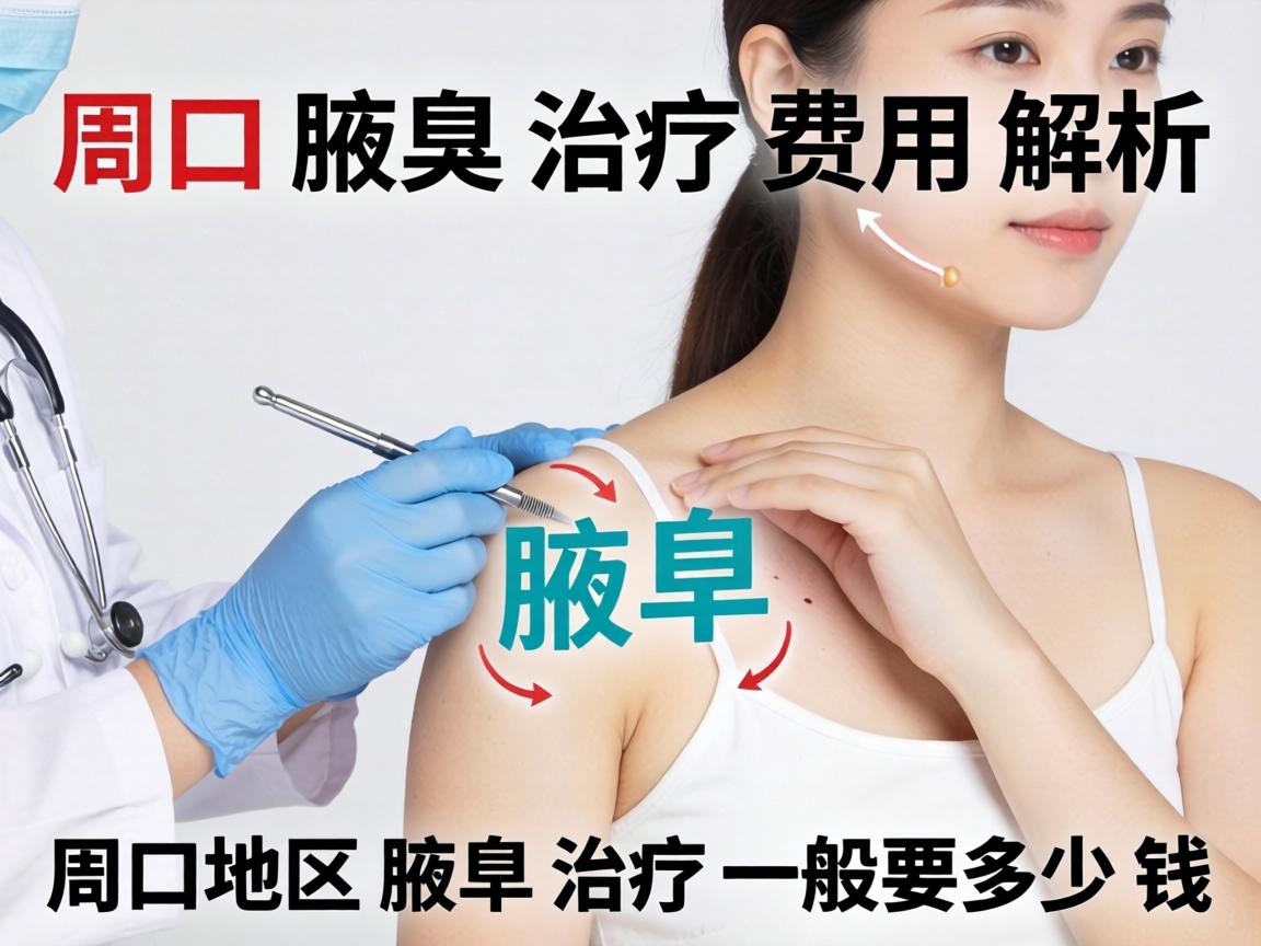 周口腋臭治疗费用解析，周口地区腋臭治疗一般要多少钱