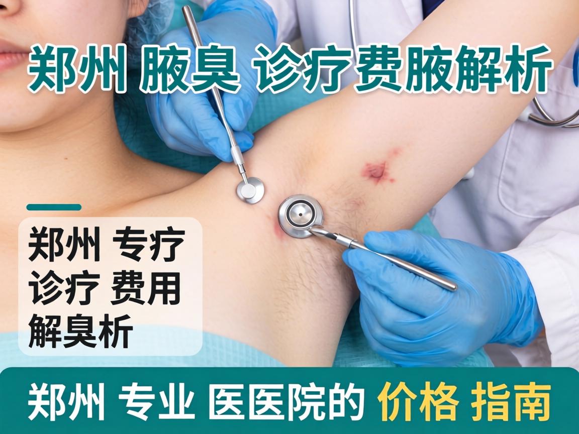 郑州腋臭诊疗费用解析，郑州专业医院的价格指南