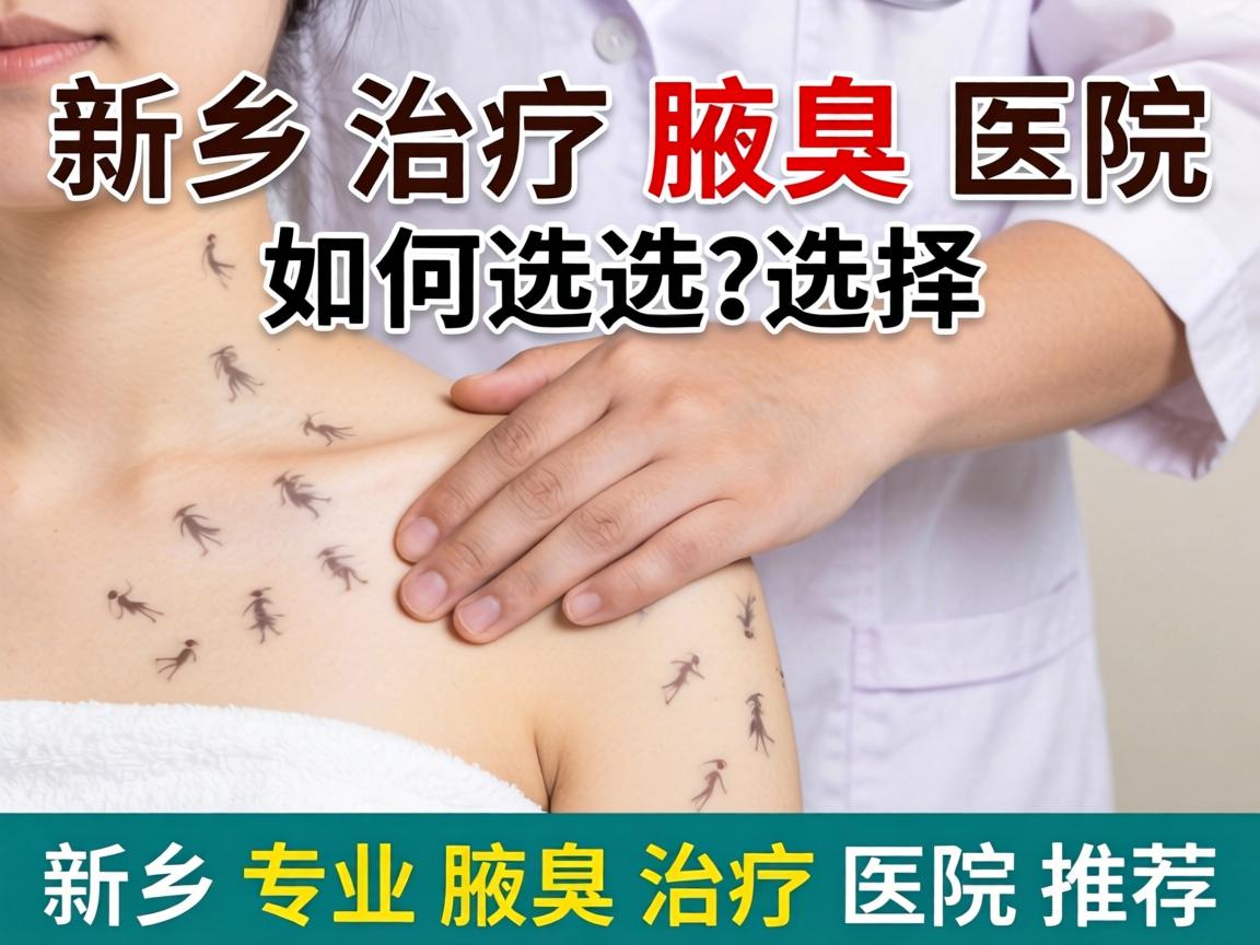 新乡治疗腋臭医院如何选择？新乡专业腋臭治疗医院推荐