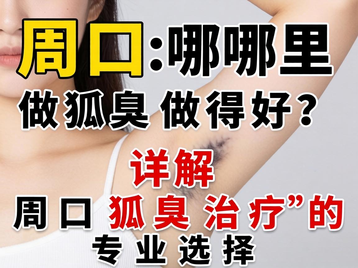 周口哪里做狐臭做得好？详解周口狐臭治疗的专业选择