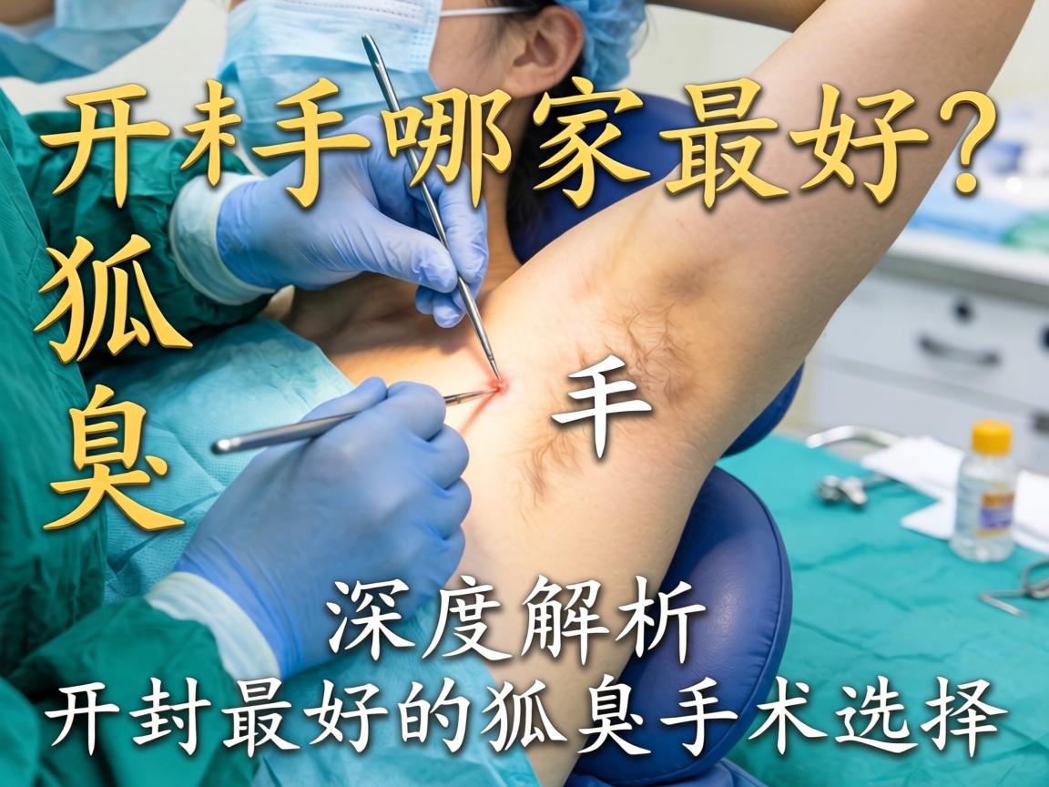 开封狐臭手术哪家最好？深度解析开封最好的狐臭手术选择