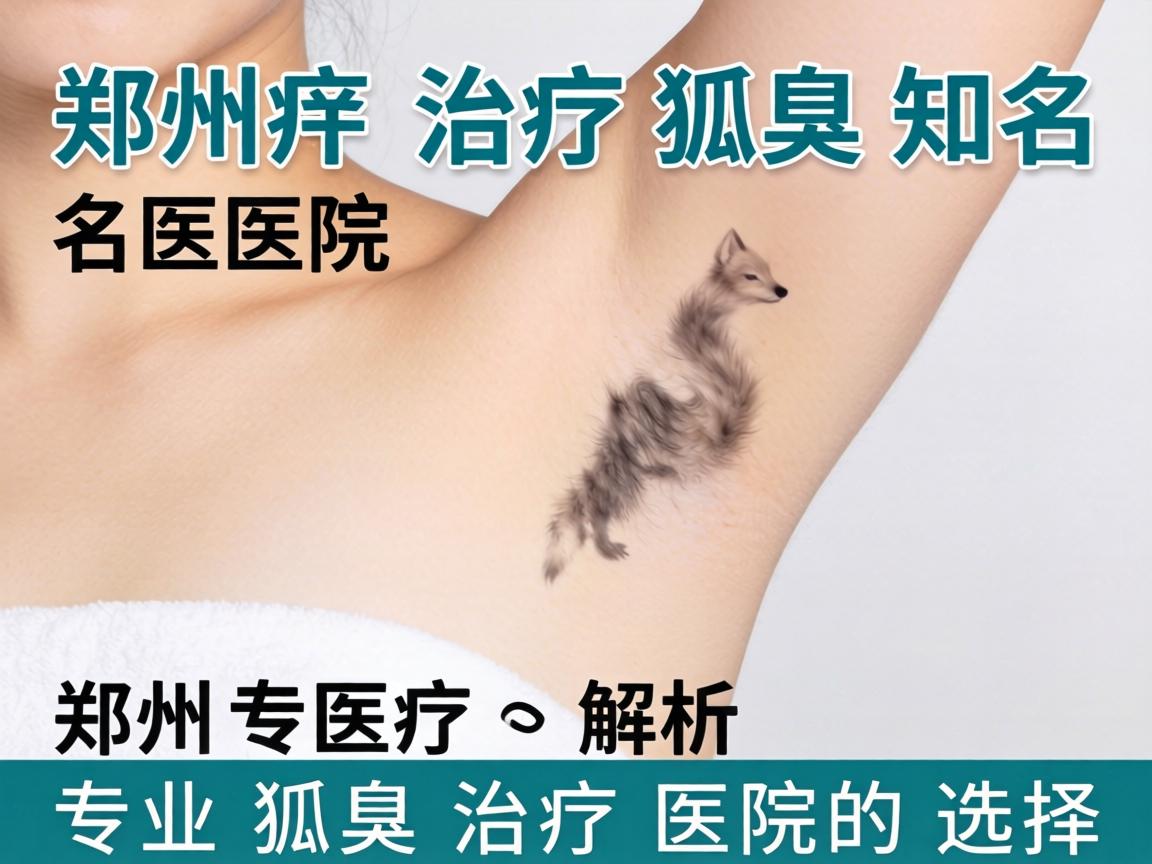 郑州治疗狐臭知名医院解析，郑州专业狐臭治疗医院的选择