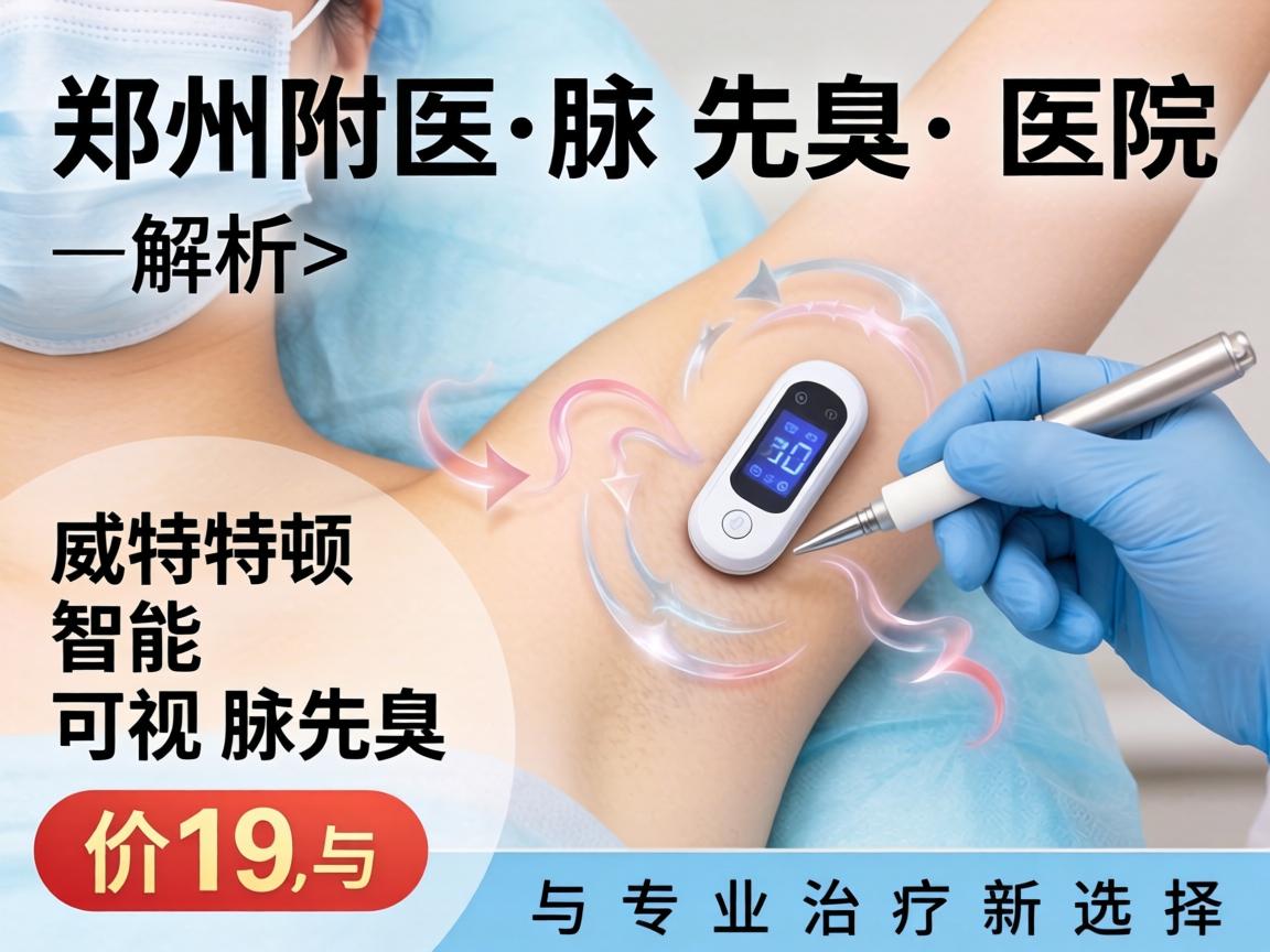 郑州附医腋臭医院解析，威特顿智能可视腋臭价格与专业治疗新选择