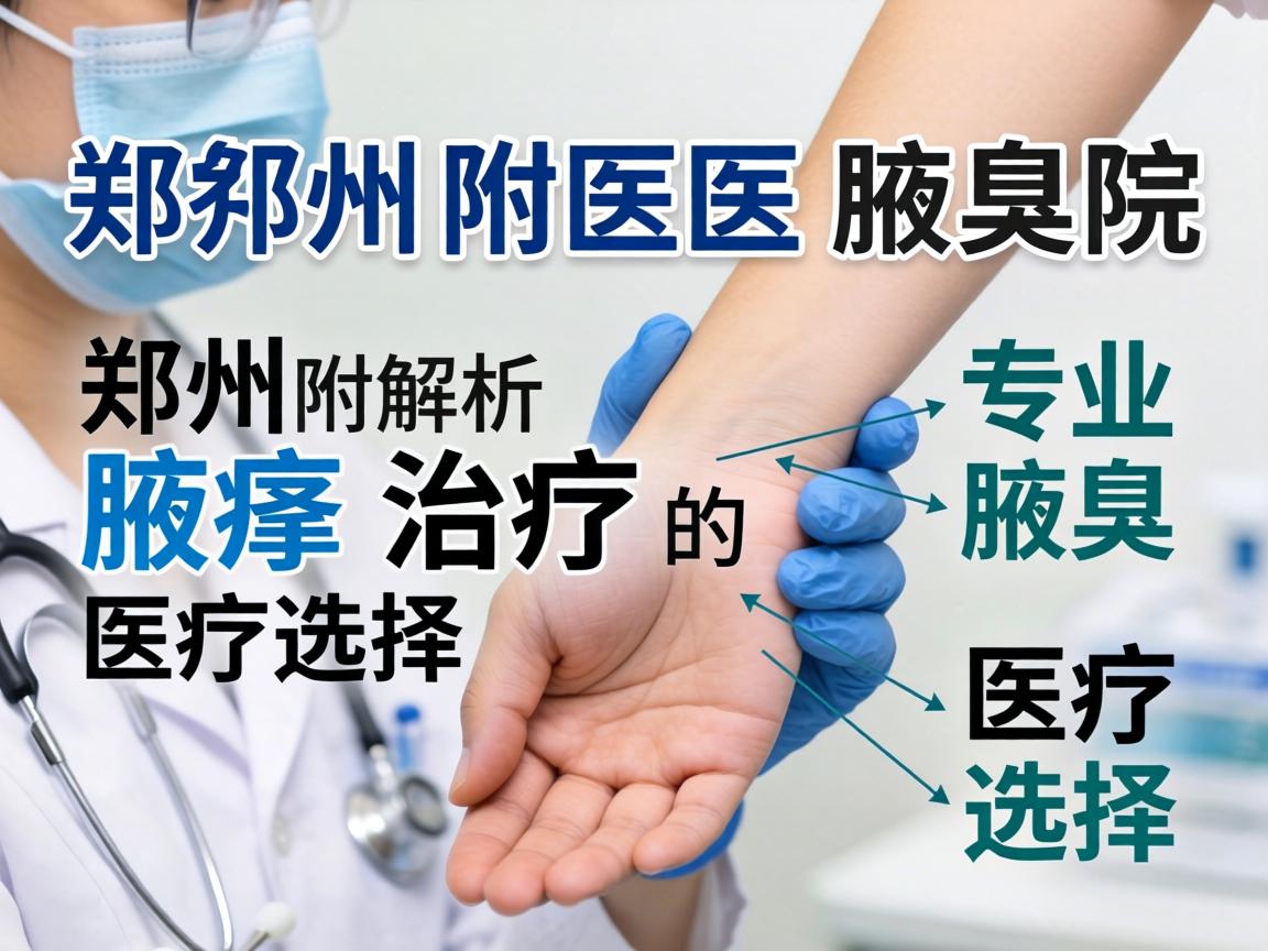 郑州附医腋臭医院解析，郑州专业腋臭治疗的医疗选择