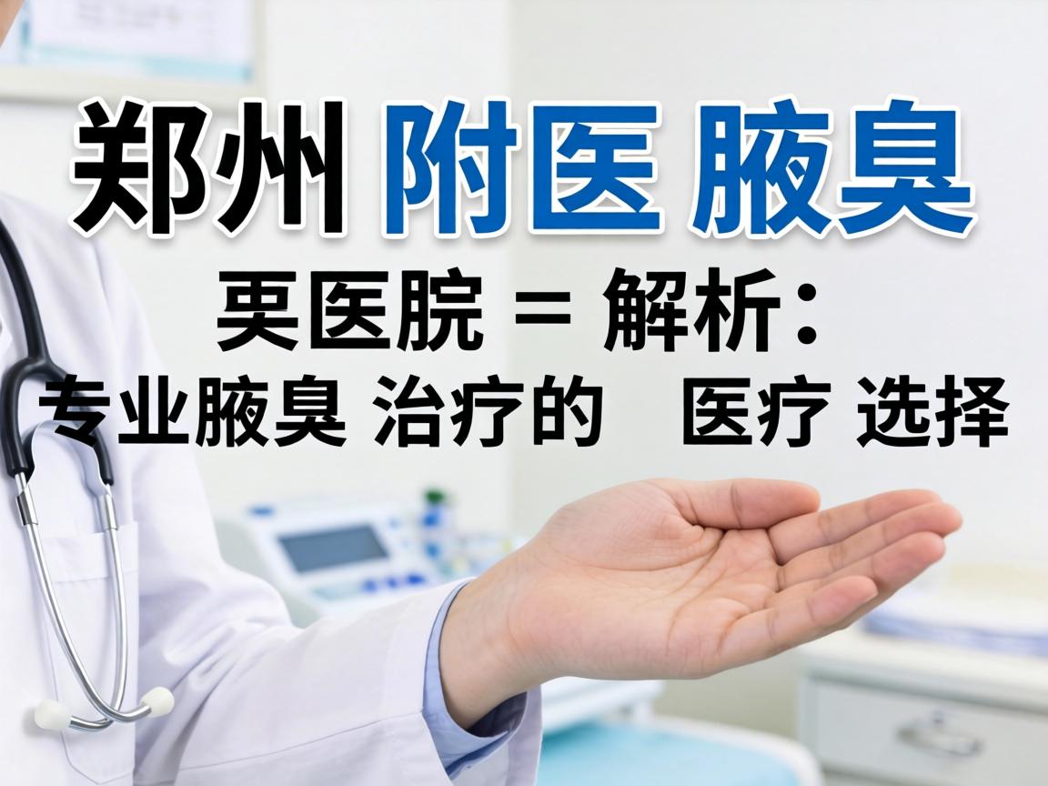郑州附医腋臭医院解析，郑州专业腋臭治疗的医疗选择