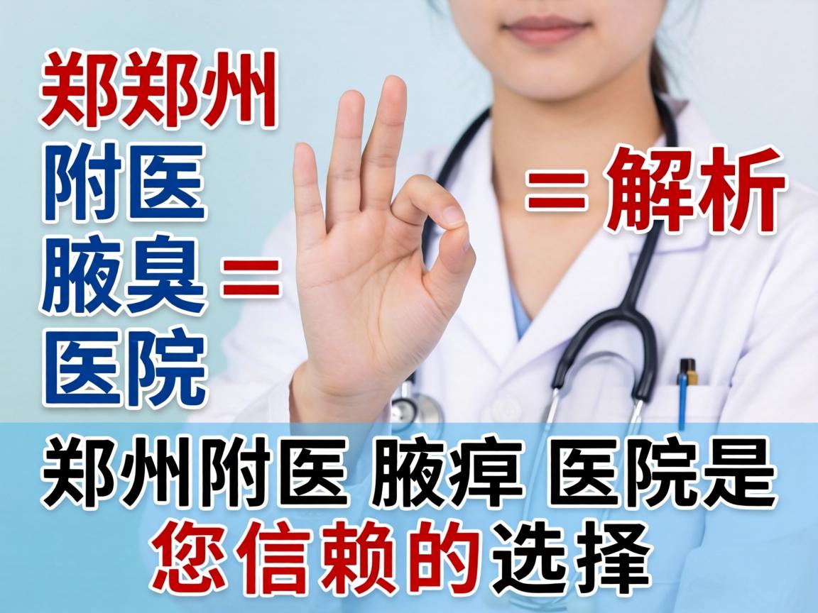 郑州附医腋臭医院解析，为何郑州附医腋臭医院是您信赖的选择