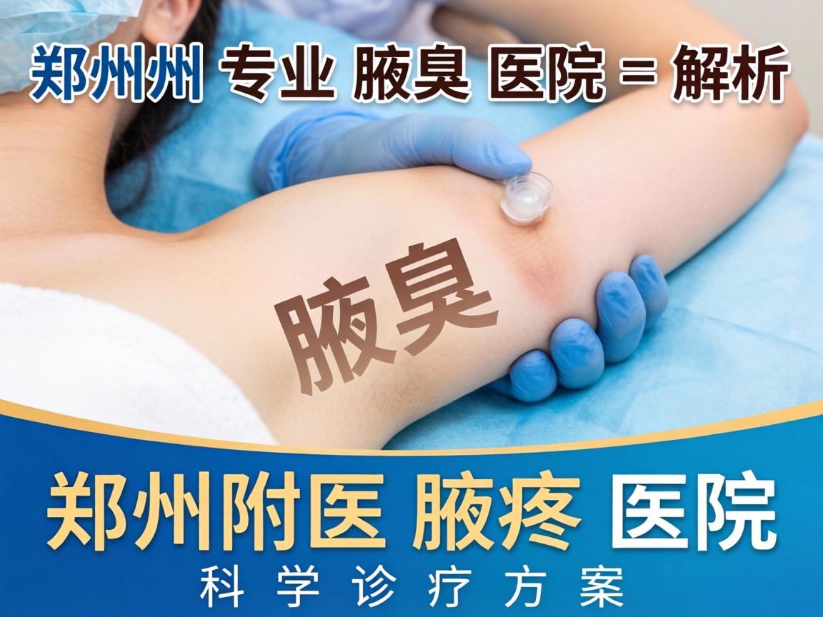 郑州专业腋臭医院解析，郑州附医腋臭医院的科学诊疗方案