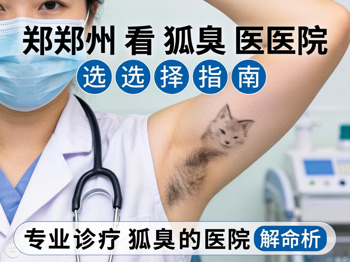 郑州看狐臭医院选择指南，专业诊疗狐臭的医院解析