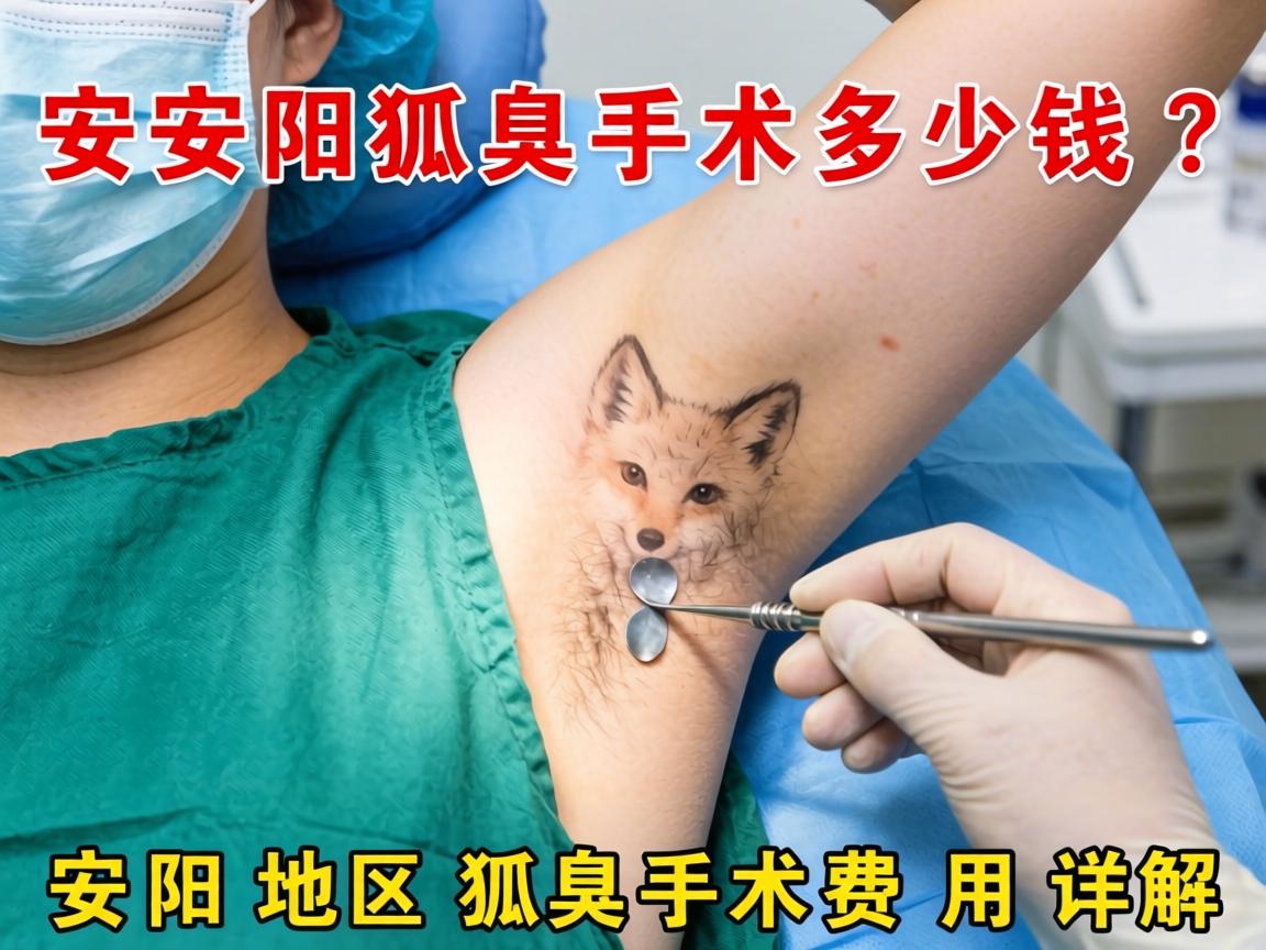 安阳狐臭手术多少钱？安阳地区狐臭手术费用详解