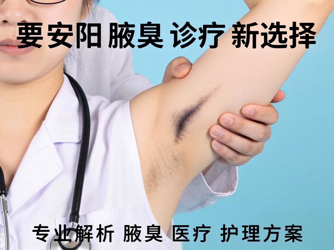 安阳腋臭诊疗新选择，专业解析腋臭医疗护理方案