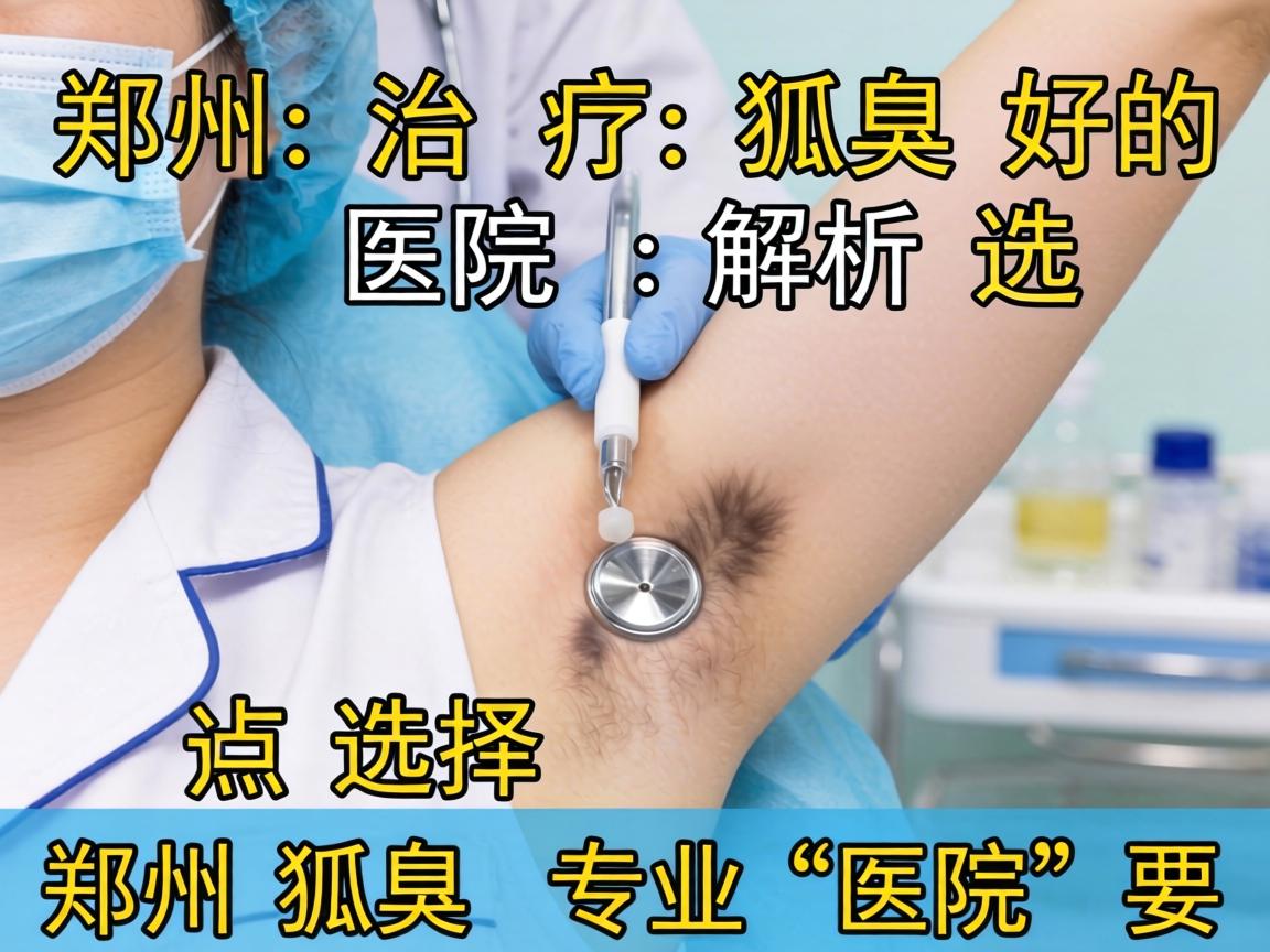 郑州治疗狐臭好的医院解析,选择郑州狐臭专业医院的要点 郑州治疗狐臭好的医院解析,选择郑州狐臭专业医院的要点
