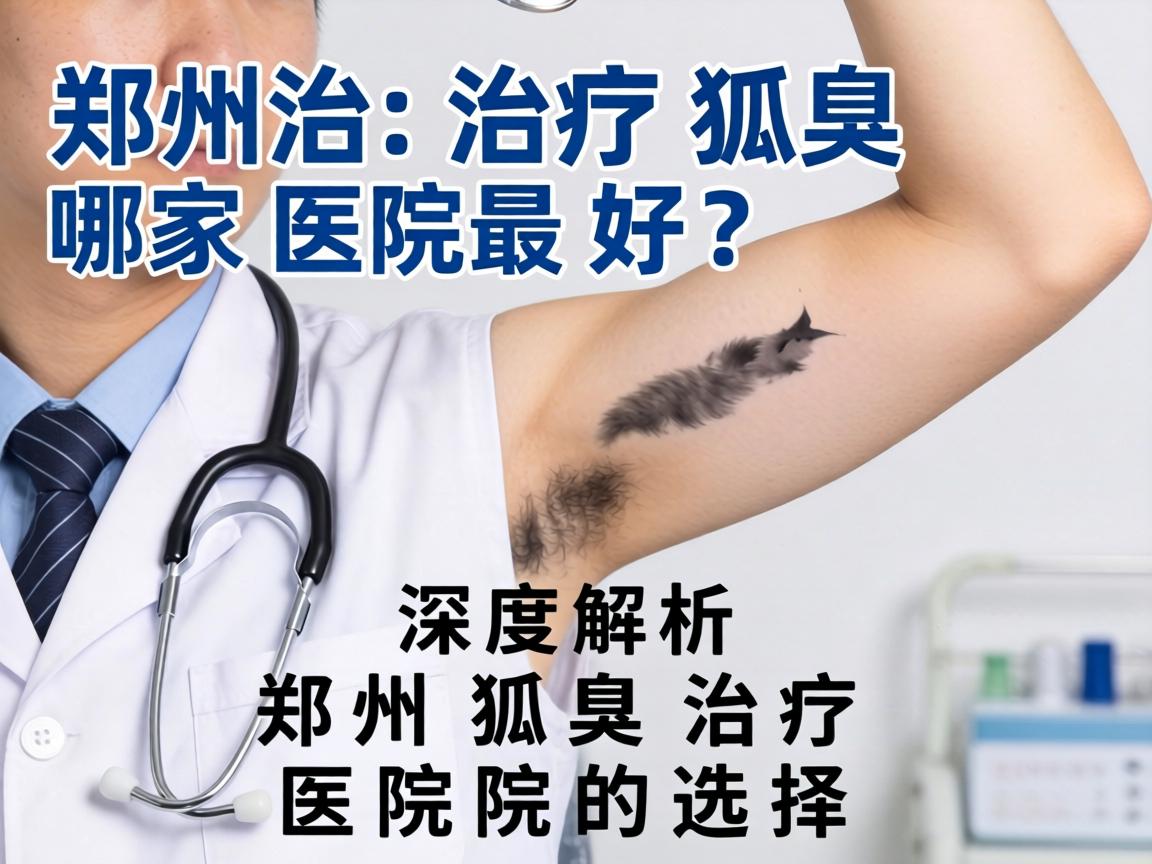 郑州治疗狐臭哪家医院最好？深度解析郑州狐臭治疗医院的选择