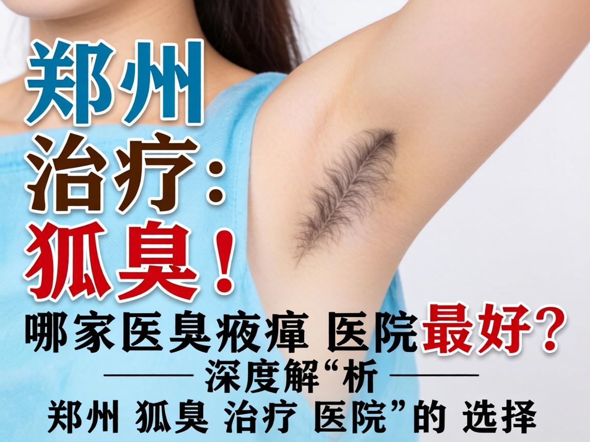 郑州治疗狐臭哪家医院最好？深度解析郑州狐臭治疗医院的选择