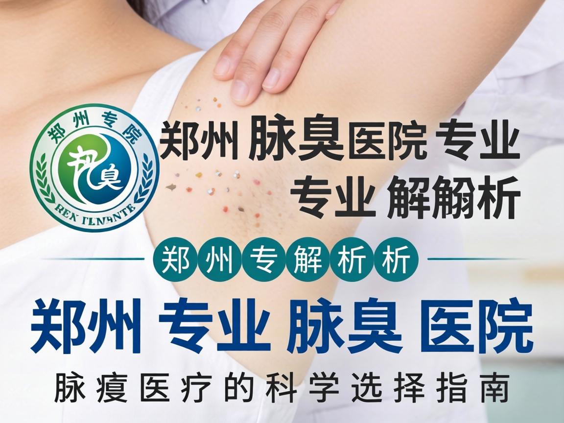 郑州腋臭医院专业解析，郑州专业腋臭医院的科学选择指南