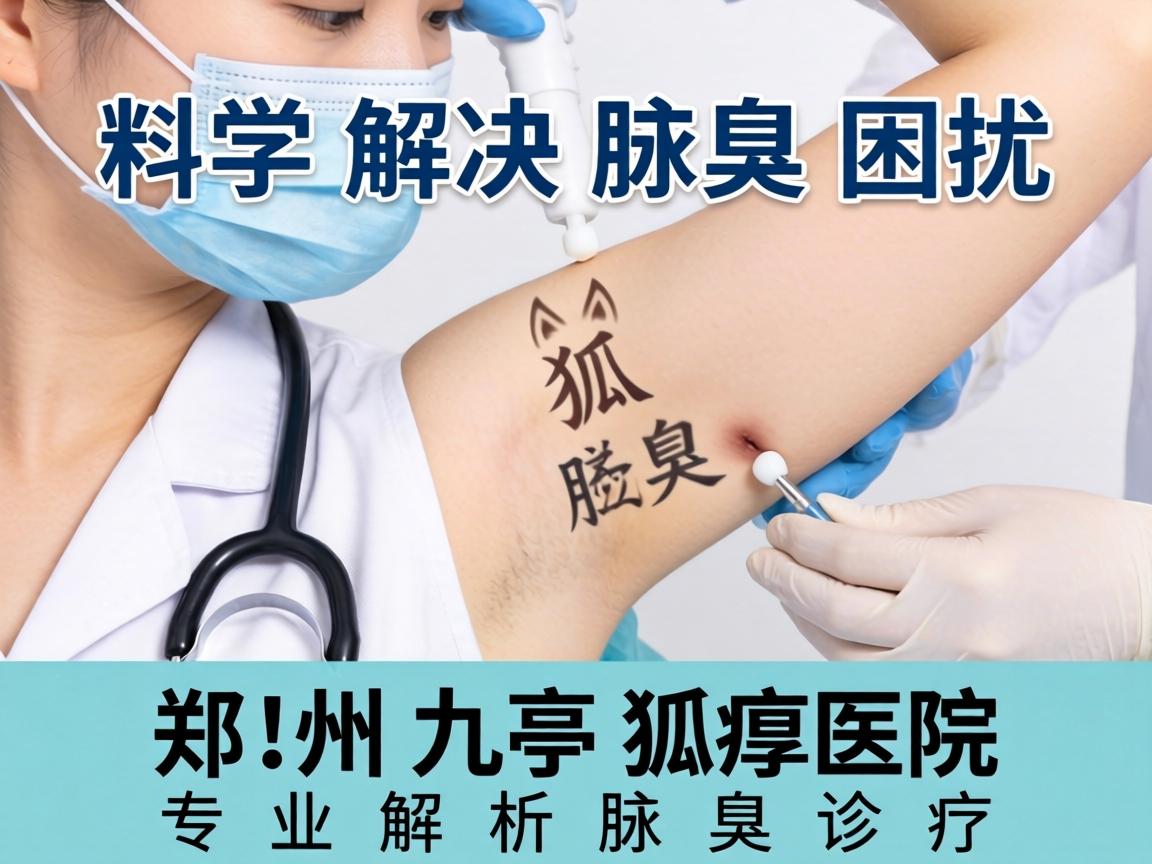 科学解决腋臭困扰，郑州九亭狐臭医院专业解析腋臭诊疗