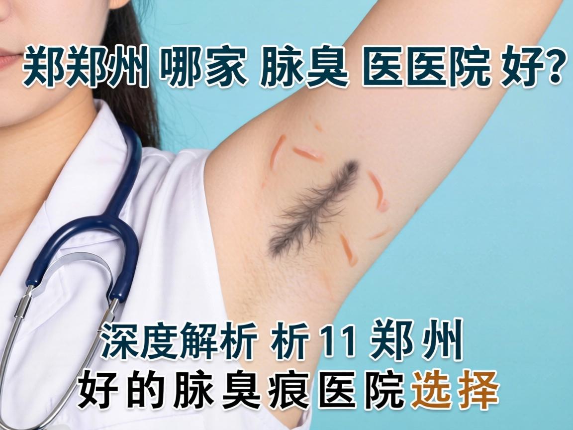 郑州哪家腋臭医院好？深度解析郑州好的腋臭医院选择