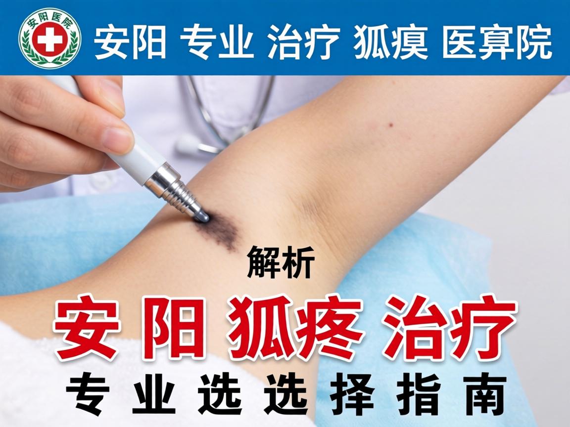 安阳专业治疗狐臭医院解析，安阳狐臭治疗专业选择指南