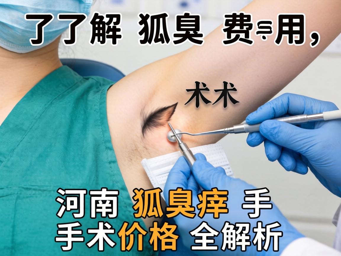 了解狐臭手术费用，河南狐臭手术价格全解析