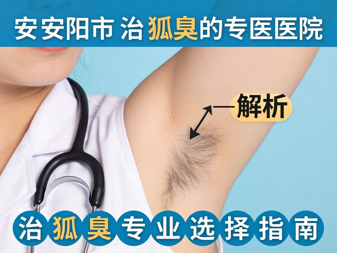 安阳市治狐臭的专医院解析，治狐臭专业选择指南