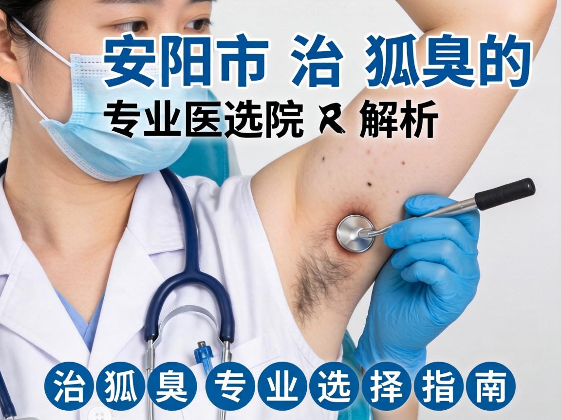 安阳市治狐臭的专医院解析，治狐臭专业选择指南