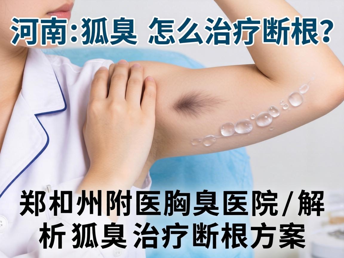 河南狐臭怎么治疗断根？郑州附医腋臭医院解析狐臭治疗断根方案