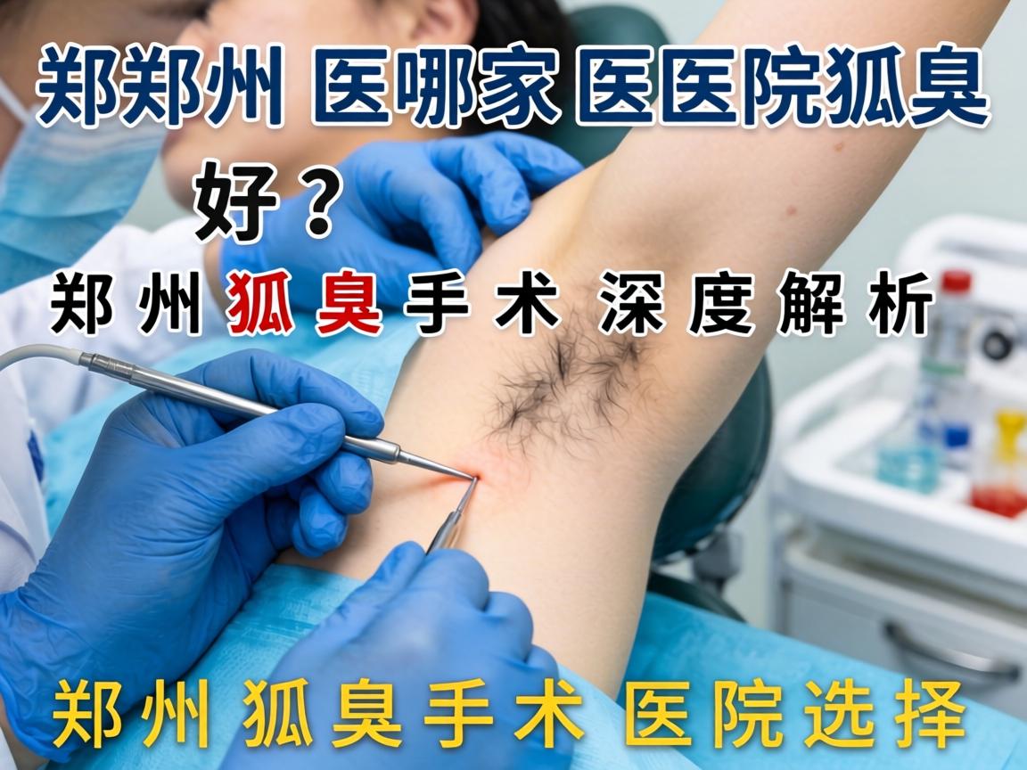 郑州狐臭手术哪家医院好？深度解析郑州狐臭手术医院选择
