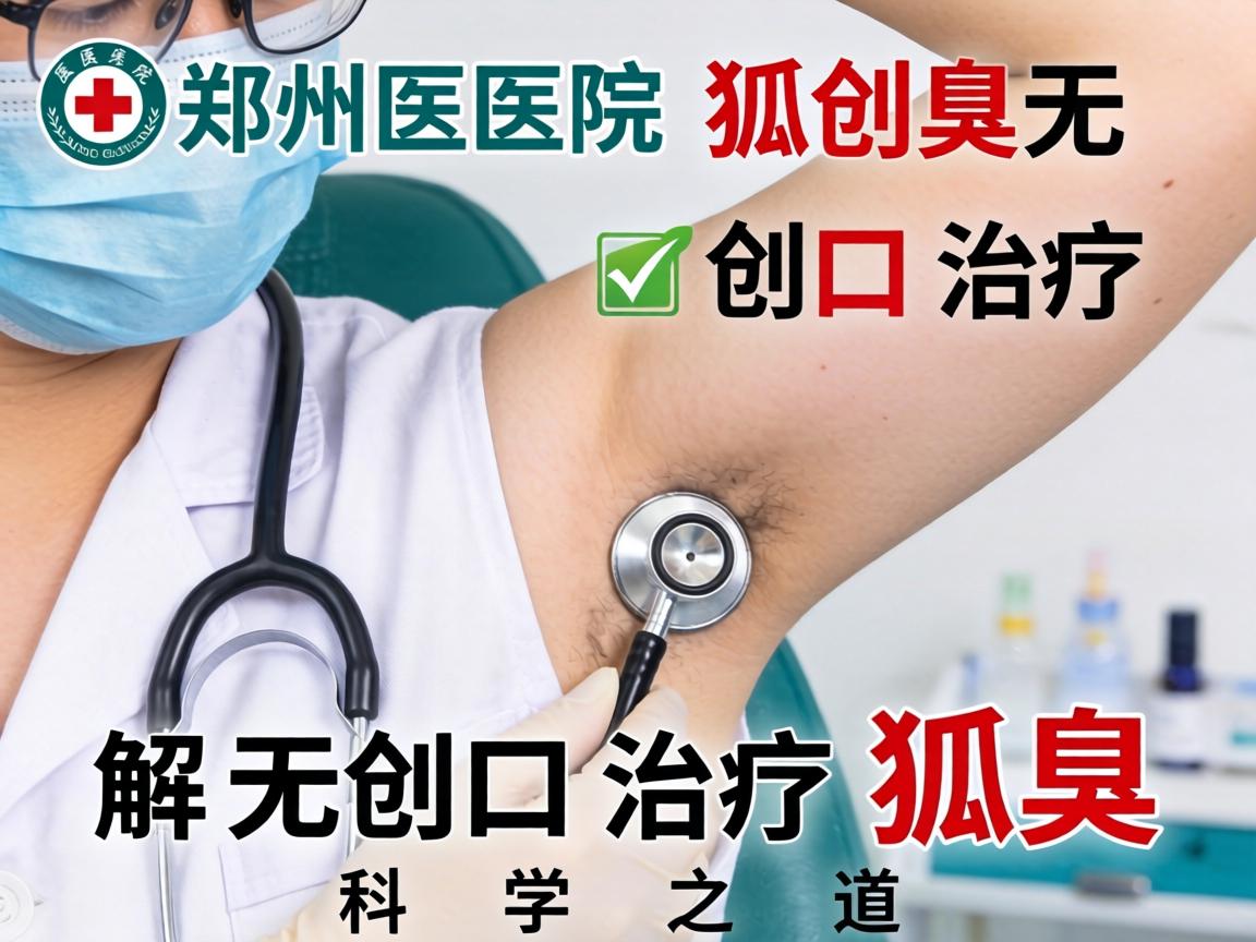 郑州医院狐臭无创口治疗，解析无创口治疗狐臭的科学之道