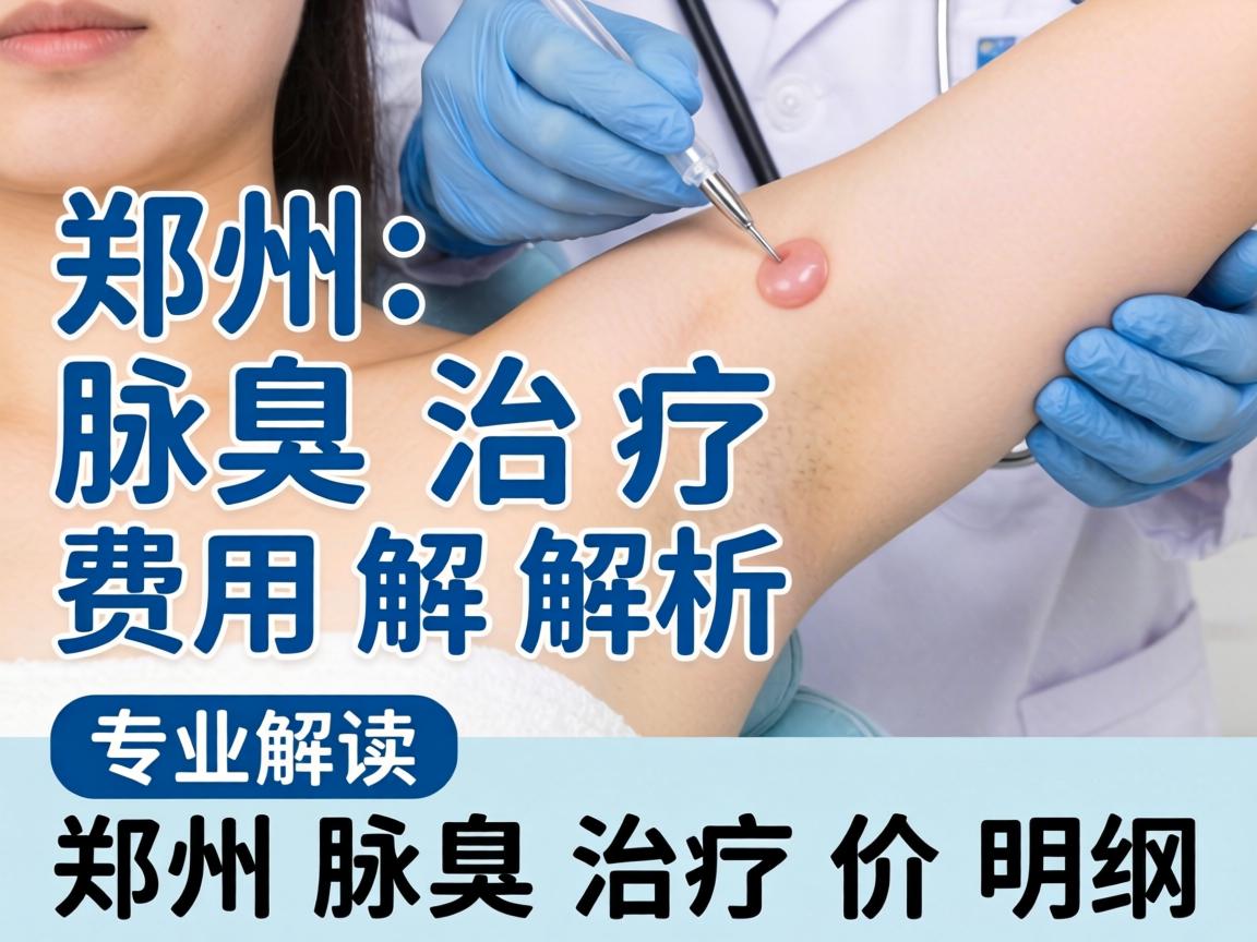 郑州腋臭治疗费用解析,专业解读郑州腋臭治疗价格明细 郑州腋臭治疗费用解析,专业解读郑州腋臭治疗价格明细