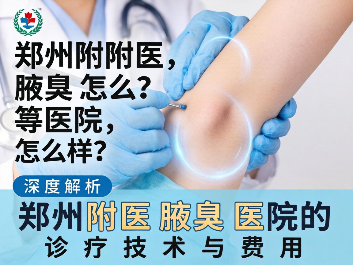 郑州附医腋臭医院怎么样？深度解析郑州附医腋臭医院的诊疗技术与费用