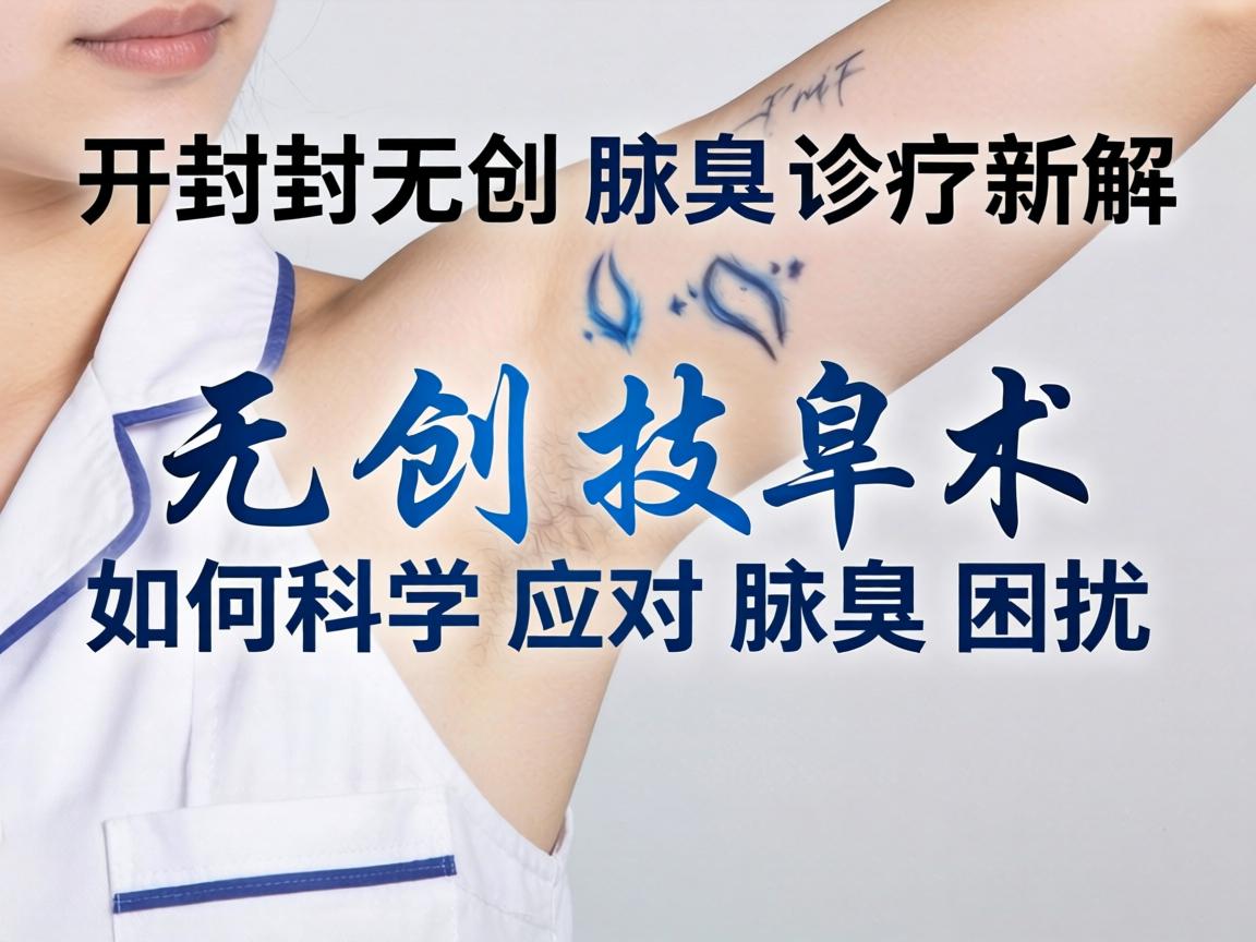 开封无创腋臭诊疗新解，无创技术如何科学应对腋臭困扰