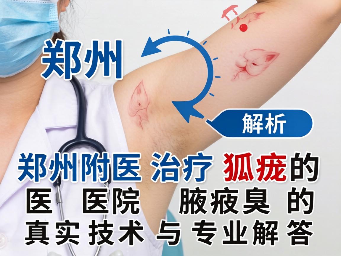 郑州附医腋臭医院解析，郑州附医治疗狐臭的真实技术与专业解答