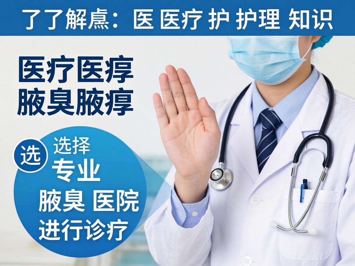 了解腋臭医疗护理知识，选择专业腋臭医院进行诊疗