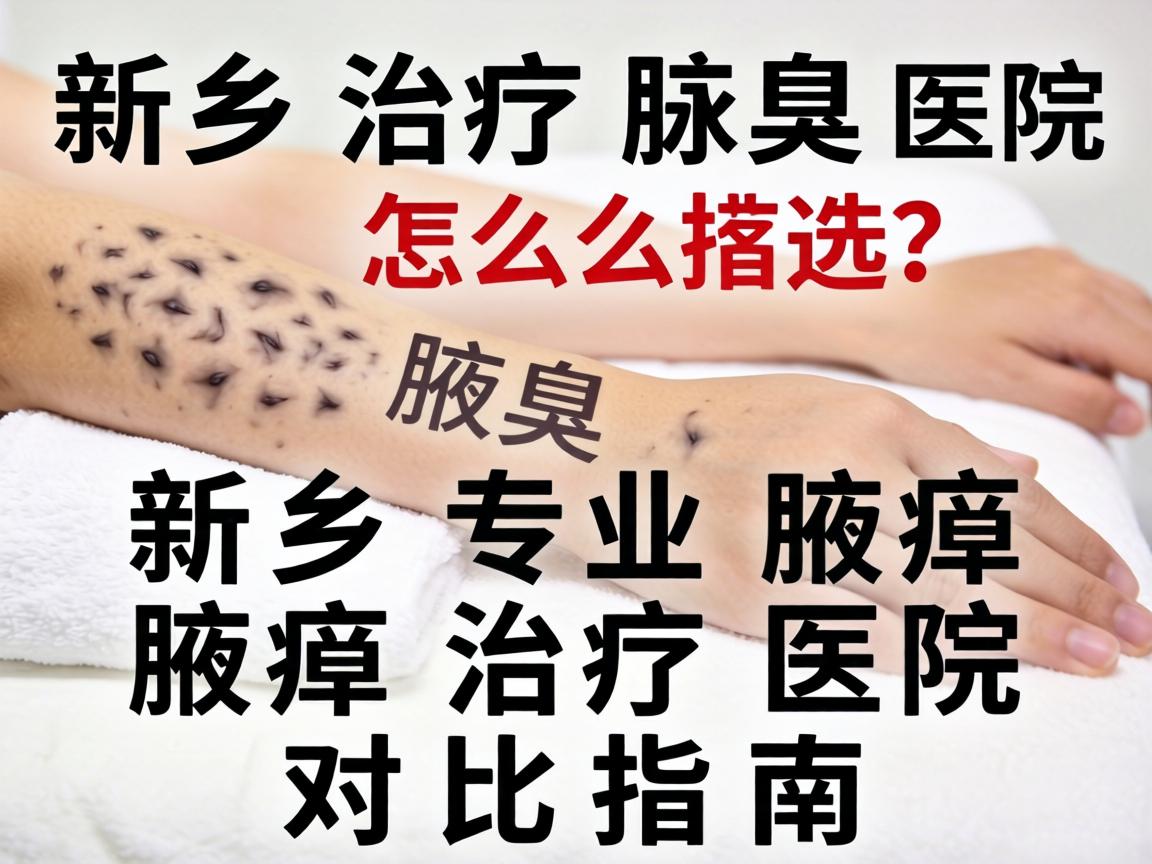 新乡治疗腋臭医院怎么选？新乡专业腋臭治疗医院对比指南