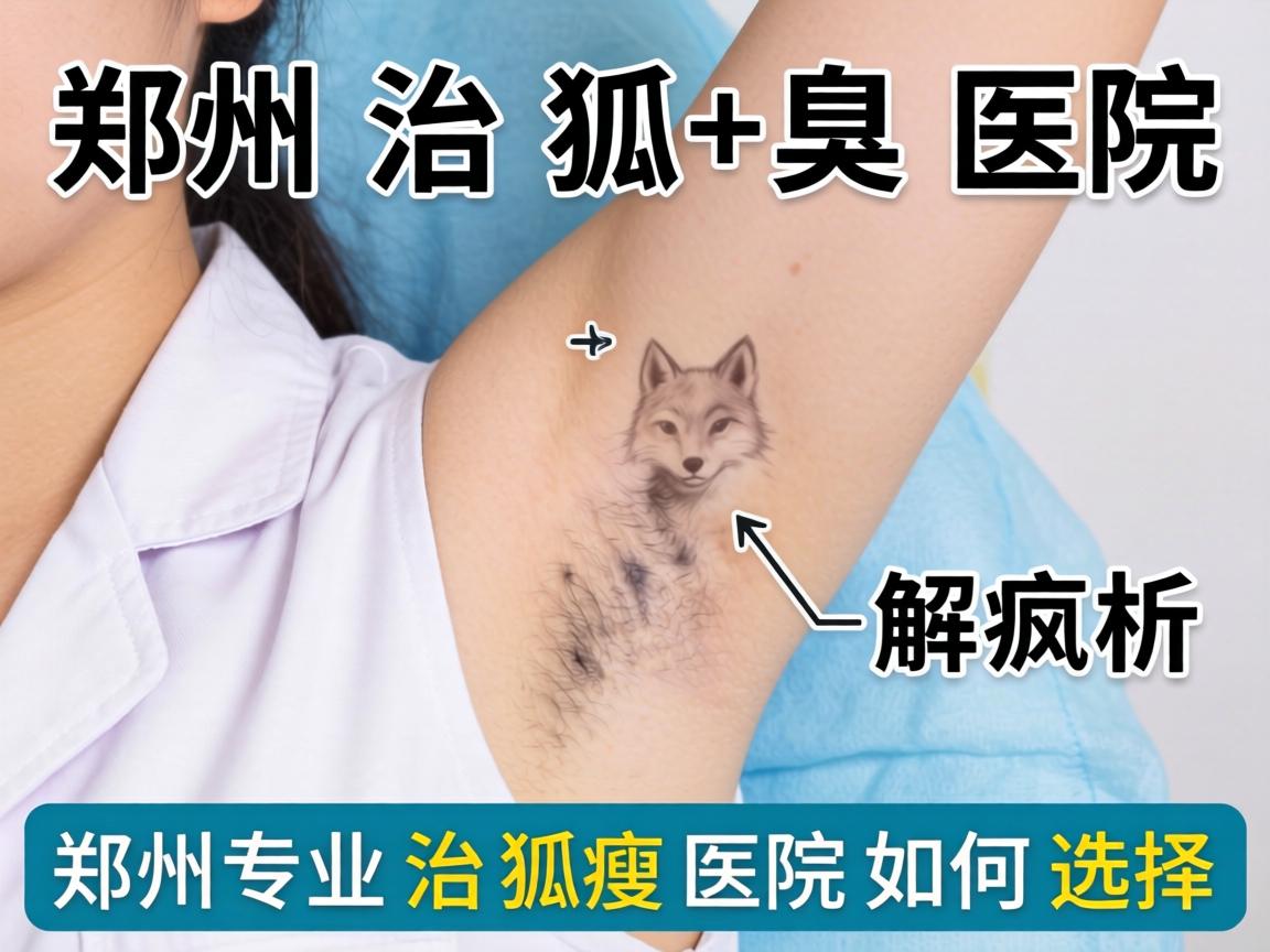 郑州治狐臭医院解析，郑州专业治狐臭医院如何选择